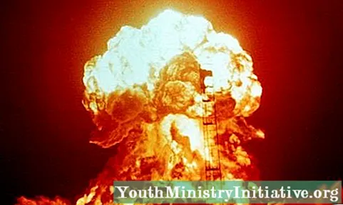 Atomosphobia (krentif pou yon eksplozyon nikleyè): sentòm, kòz, tretman