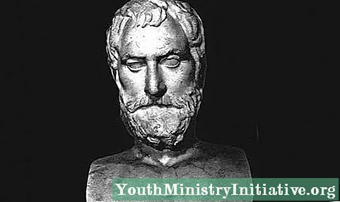 De 14 bästa fraserna av Anaximander av Milet