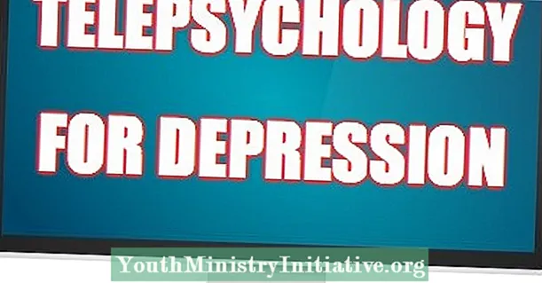 Kukhumudwa ndi Telepsychology - Maphunziro A Psychorarapy